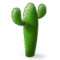 Cactus emoji on Samsung